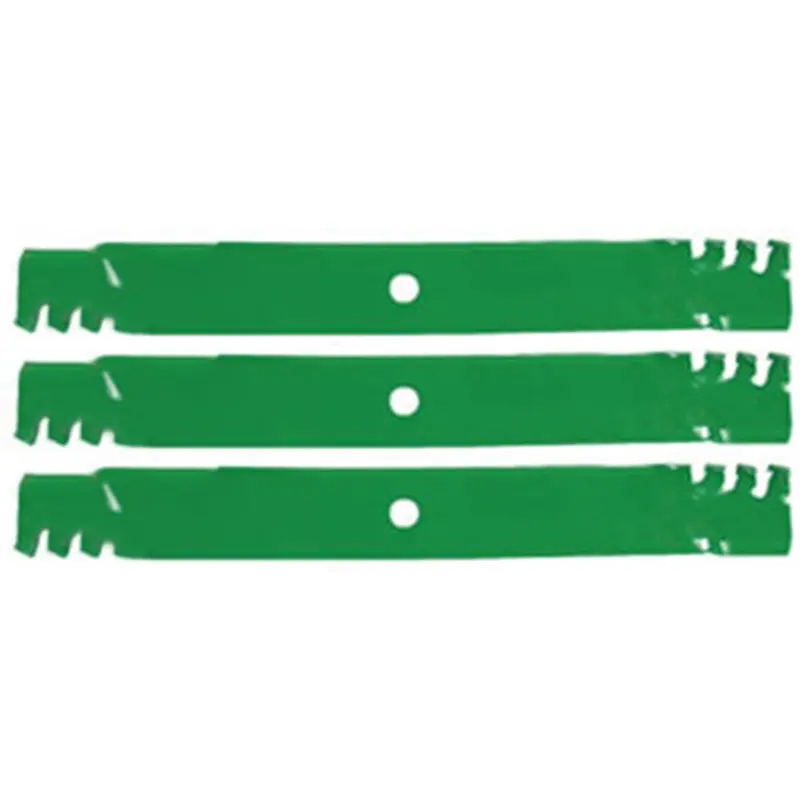 AM102402 AM38314 M141786 Three 72 Deck Mulching Blades Fits John Deere