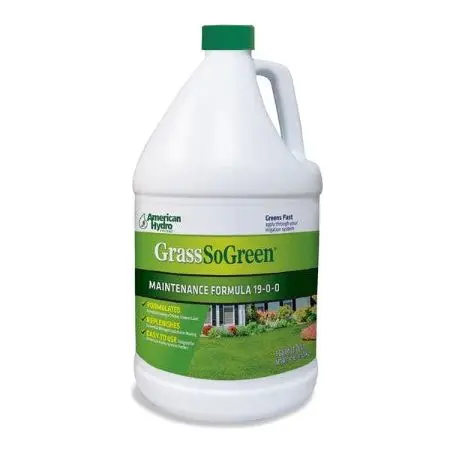 American Hydro 2655 GrassSoGreen 19-0-0 Liquid Fertilizer, 1 gal.