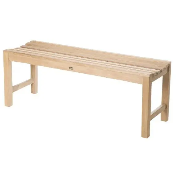 ARB Teak BEN341 Curved 47 in. Teak Shower Bench
