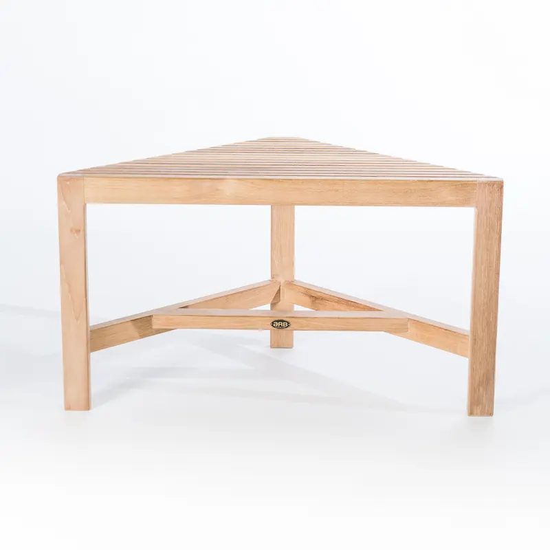 ARB Teak BEN529 Fiji Teak Corner Shower Bench