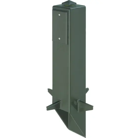 Arlington GP19G Gard-N-Post 19.5 in. Outdoor Fixture and GFCI Post, Green