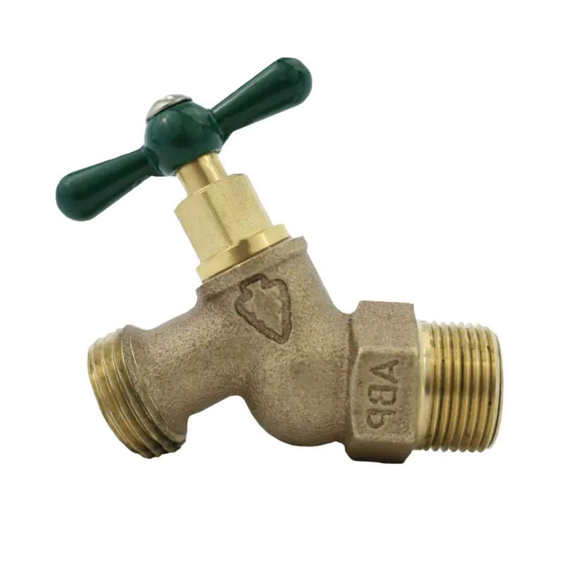 Arrowhead Brass 251LF Lead-Free No-Kink Hose Bib - 1/2" MIP x 3/4" MHT