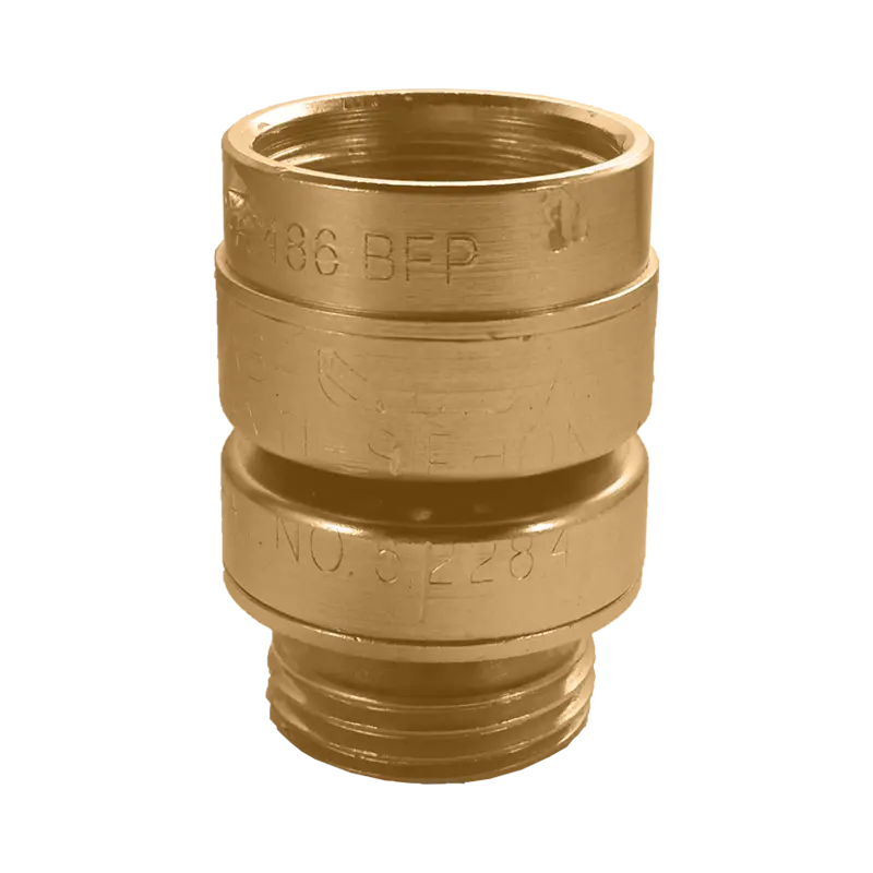 Arrowhead Brass PK1380 Lead-Free Self-Draining Vacuum Breaker - 1-1/16" Fine Thread
