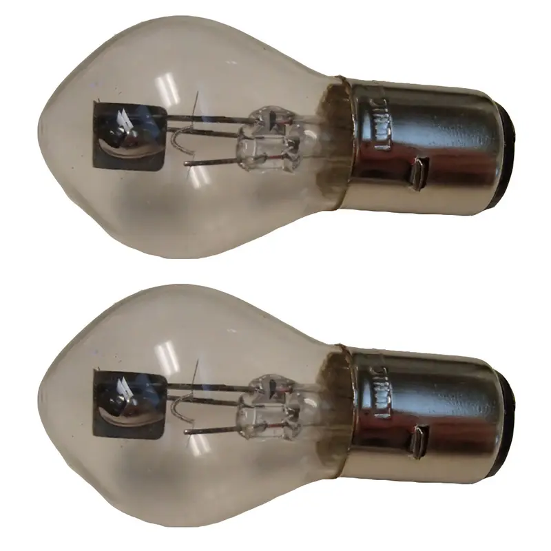 BA20D Two (2) New 12 Volt 35/35W Head Light Bulbs Fits Ford Tractor 2000 3000 4000 +