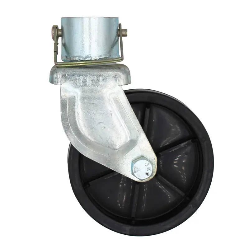 Boat Hitch Replacement 1200 lbs 6" Trailer Swirl Jack Caster Wheel w/ Safety Pin