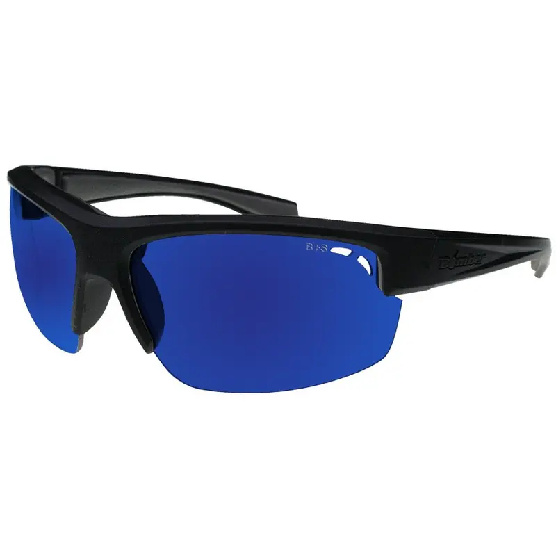 Bomber - RG111BM - REGGIE-BOMB MATTE BLK FRM / BLUE MIRROR POLARIZED LENS / GRAY FOAM