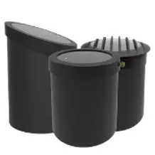 Brilliance Black Diamond PAR36 Flat Top Well Light with Lamp - Black