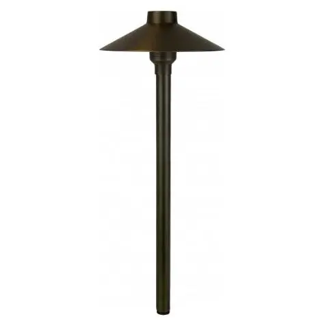 Brilliance Black Diamond Path Light with G4 Ecostar Lamp - Bronze