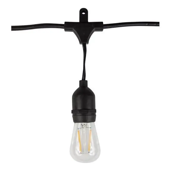 Brilliance Line Voltage Bistro String Light Kit
