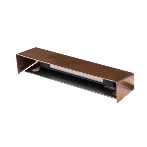 Brilliance Surface Mount Wall Wash Small 3000K - Copper