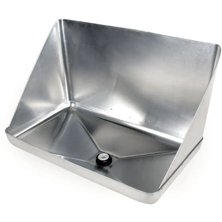 Camco 11430 Aluminum Tankless Water Heater Drain Pan with PVC Fitting
