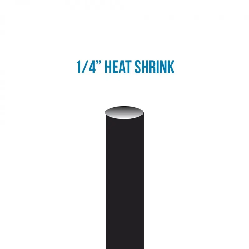 CAST Lighting 1/4" ID Supplied Bulk Black Heat Shrink with Internal Sealant