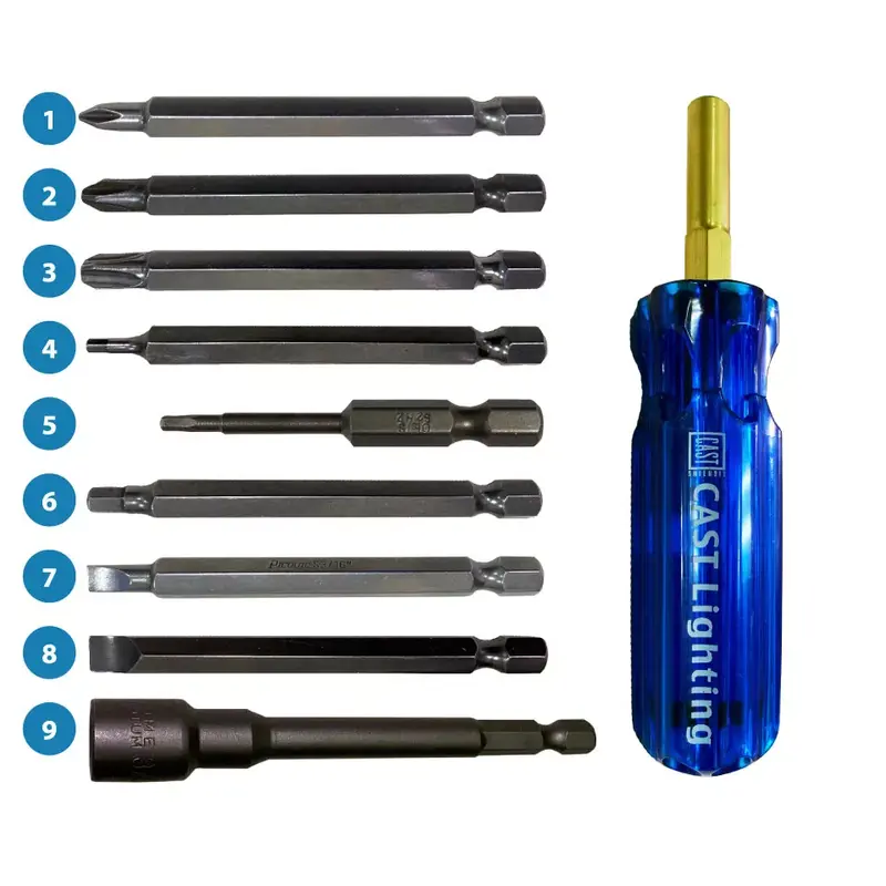 CAST Lighting 9-bit Screwdriver