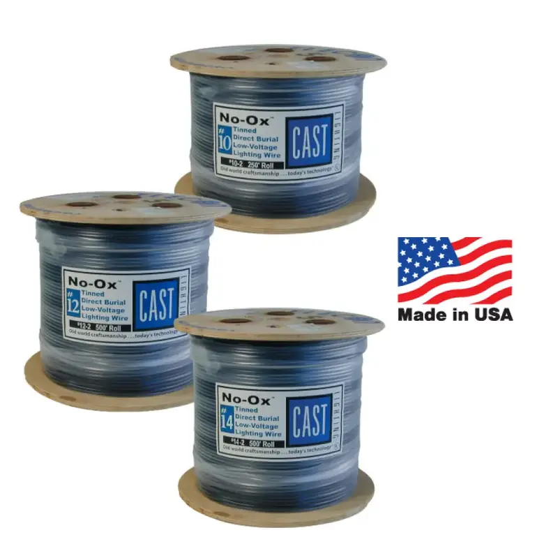 CAST Lighting No-ox® Wire, 12 Gauge 2 Strand, 500’