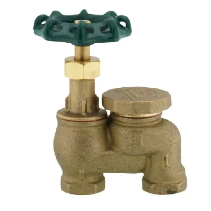 Champion 466-075Y 3/4" Manual Brass Anti-Siphon Irrigation Valve with Union