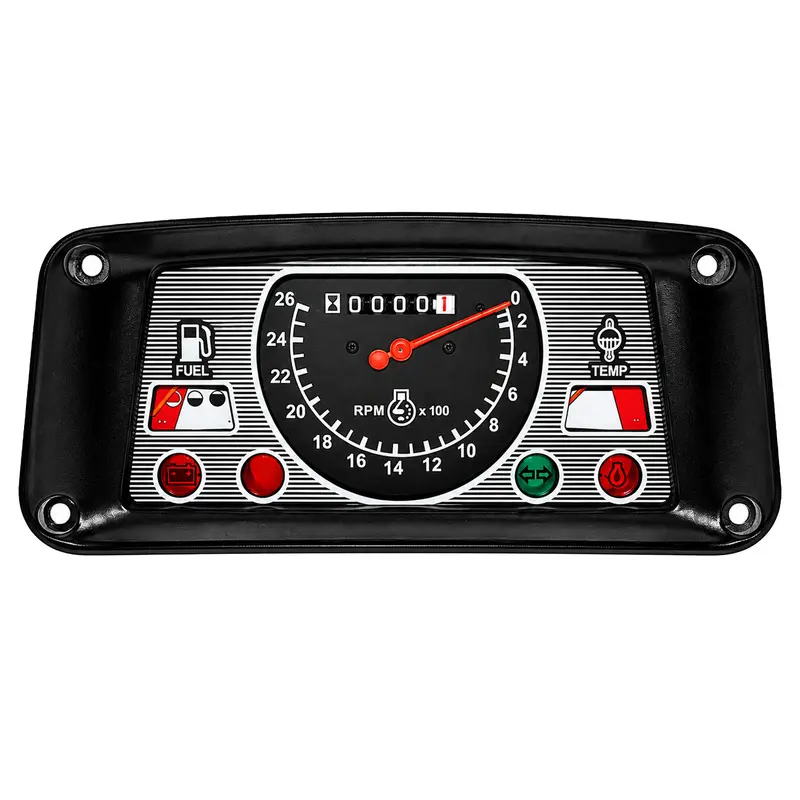 Cluster Assembly Gauge (Hour Meter above Needle) Fits Ford Replaces 83953544