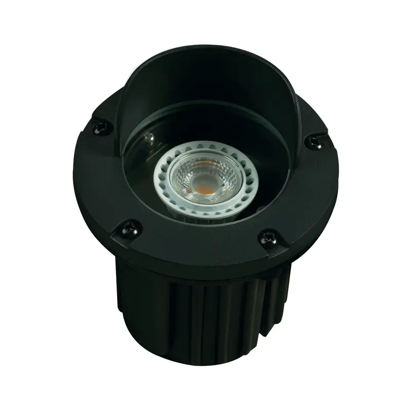 Corona Lighting CL-338-BK Black MR16 Well Light, No Lamp
