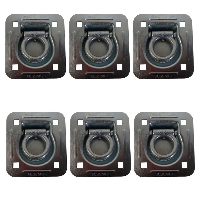 D-Ring & Mounting Plate Set Fits Trailers Trucks Cargo Haulers Replaces DRP5MP
