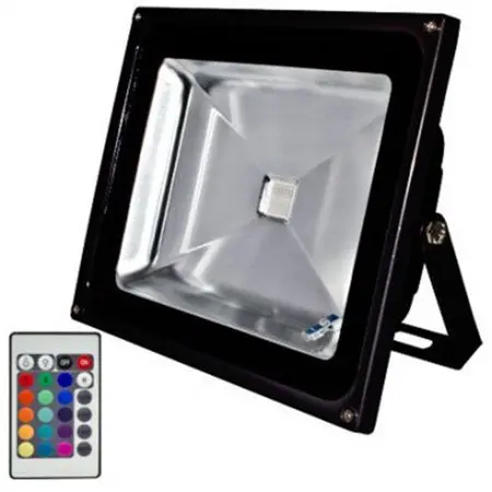 Dabmar DF-LED5964-B/MC Black Cast Aluminum LED Flood Light