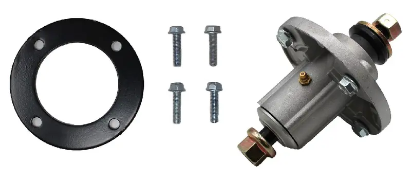 Deck Spindle w/ Repair Ring & Bolts Fits John Deere Replaces AM134292
