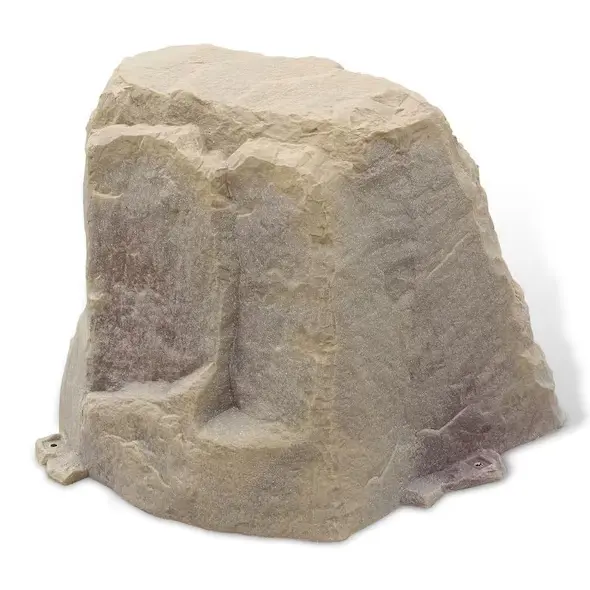 DekoRRa 102-SS Mock Rock Artificial Rock Cover - Sandstone 27" x 21" x 25"