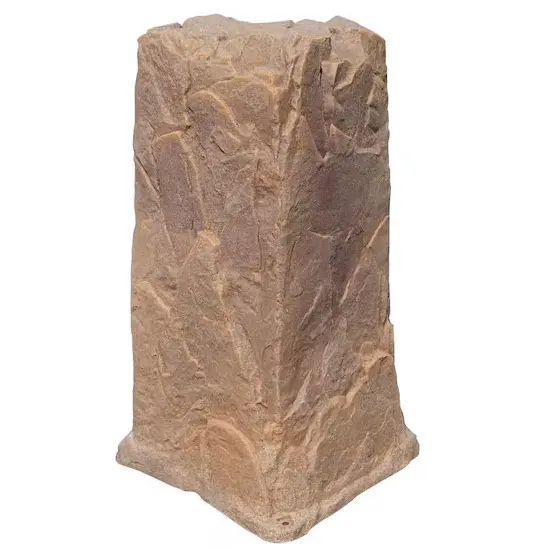 DekoRRa 113-AB Mock Rock Artificial Rock Cover - Autumn Bluff 18" x 17" x 34"
