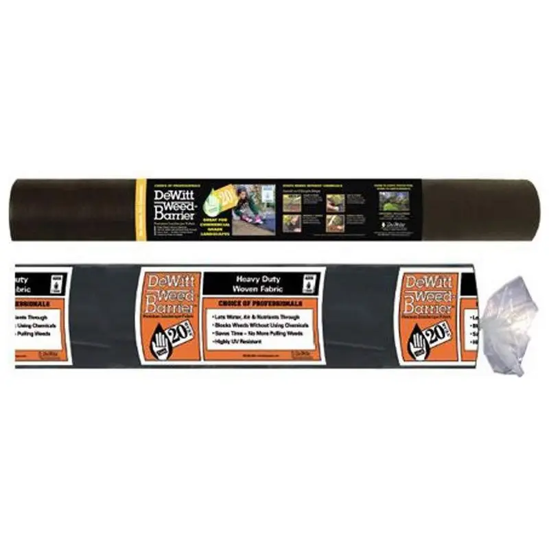 DeWitt 20YR4250 20-Year Weed Barrier Landscape Fabric, 4 ft x 250 ft