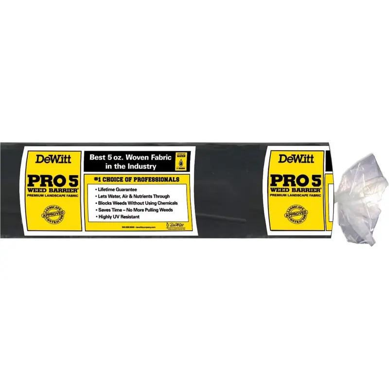DeWitt P3 Pro 5 Weed Barrier Fabric, 3 ft x 250 ft