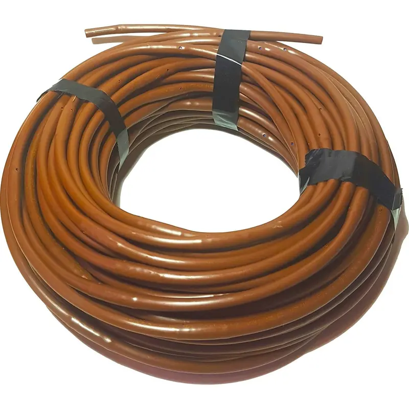 DIG 31-016B 1/2 in. Brown Poly Drip Tubing, 0.570 ID x 0.670 OD, 100 ft