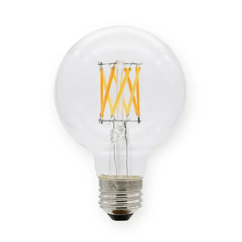 Emery Allen G25 6W E26 Dim-to-Warm LED Filament Globe