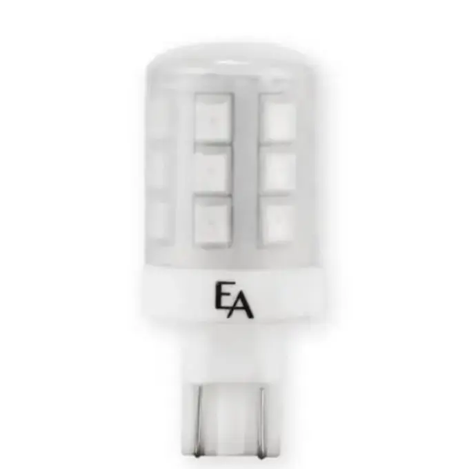 EmeryAllen 1W T5 Miniature Wedge Amber Turtle Bulb - 360 degree - EA-T5-1.0W-001-AMB