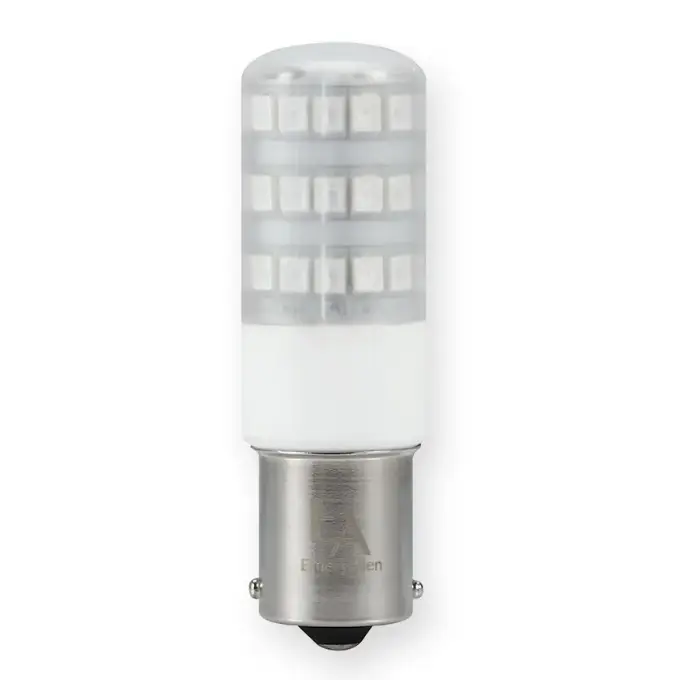 EmeryAllen 2W BA15S Single-Contact Bayonet Amber Turtle Bulb - 360 degree - EA-BA15s-2.0W-001-AMB
