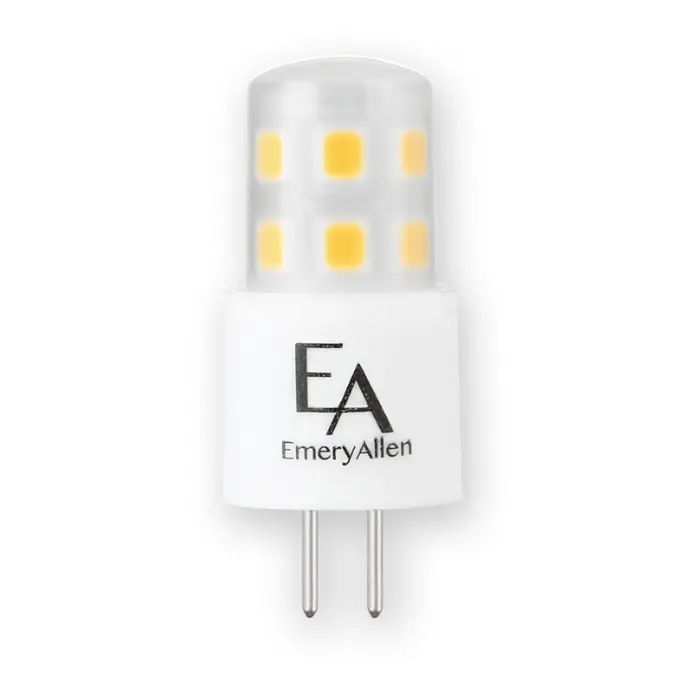 EmeryAllen 2W G4 Bi-Pin LED Replacement Lamp - 2700K, 360 degree - EA-G4-2.0W-001-279F