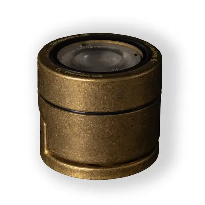 EmeryAllen EA-RANGER-6.0W-2790-D Ranger Pro IP68 Integrated Brass Landscape Light - 2700K