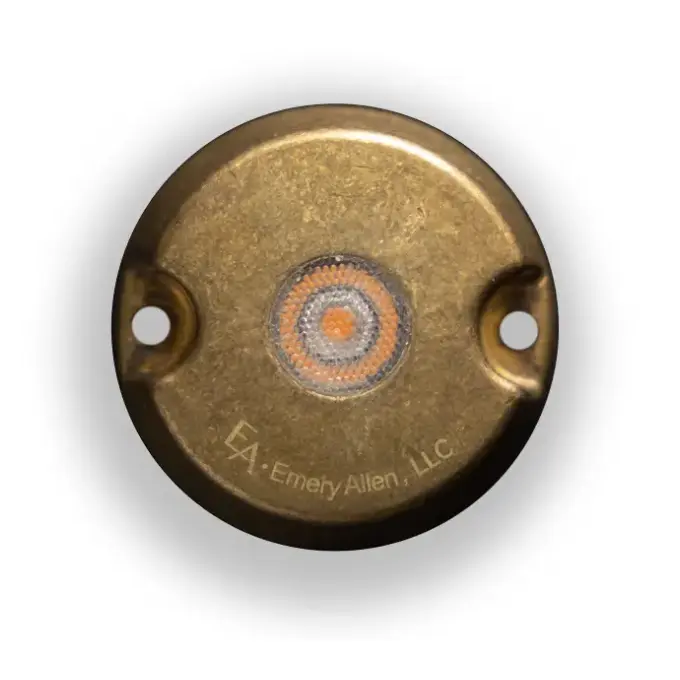 EmeryAllen EA-SCOUT-3.0W-3090-D Scout Pro IP68 Integrated Brass Landscape Light - 3000K