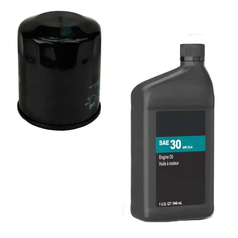 Engine Oil & Oil Filter Kit Fits John Deere F510 Z925A Z930A Z950A Z960A AM101001 AM101054 AM105172 AM105555 AM107423