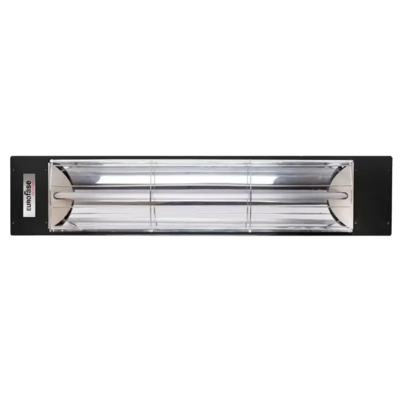 Eurofase EF15120B 39 in. 1500W 120V Plug-In Electric Infrared Patio Heater, Black