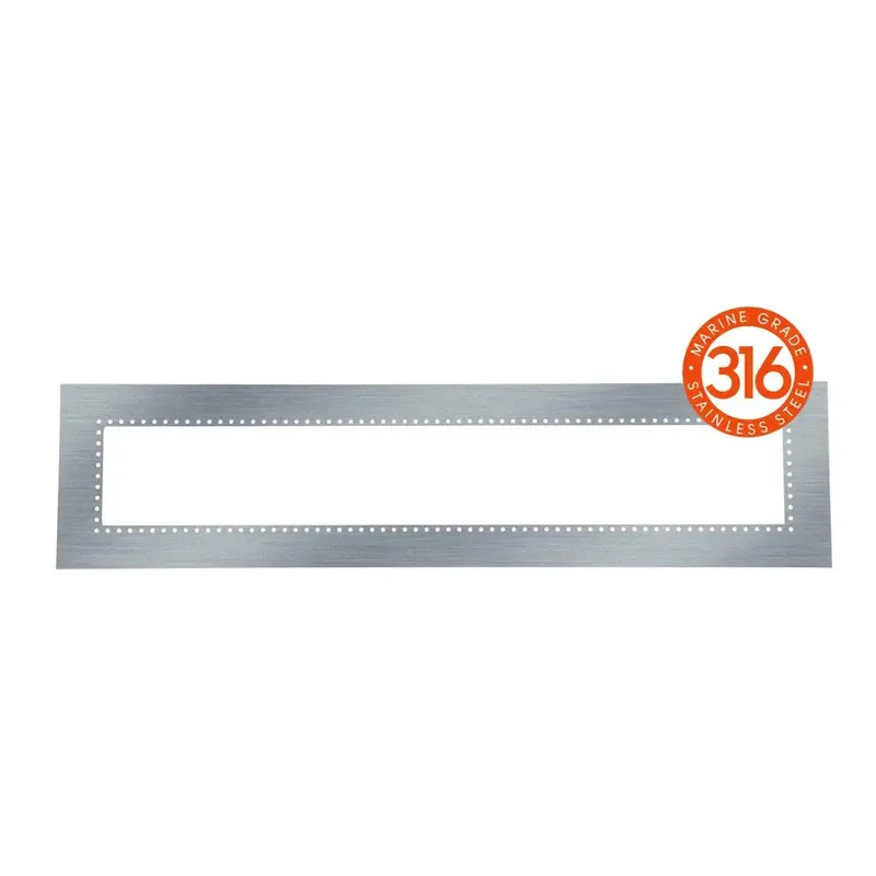 Eurofase EF61FMPFSMG 61 in. Marine Grade Flush Mount Kit, Stainless Steel