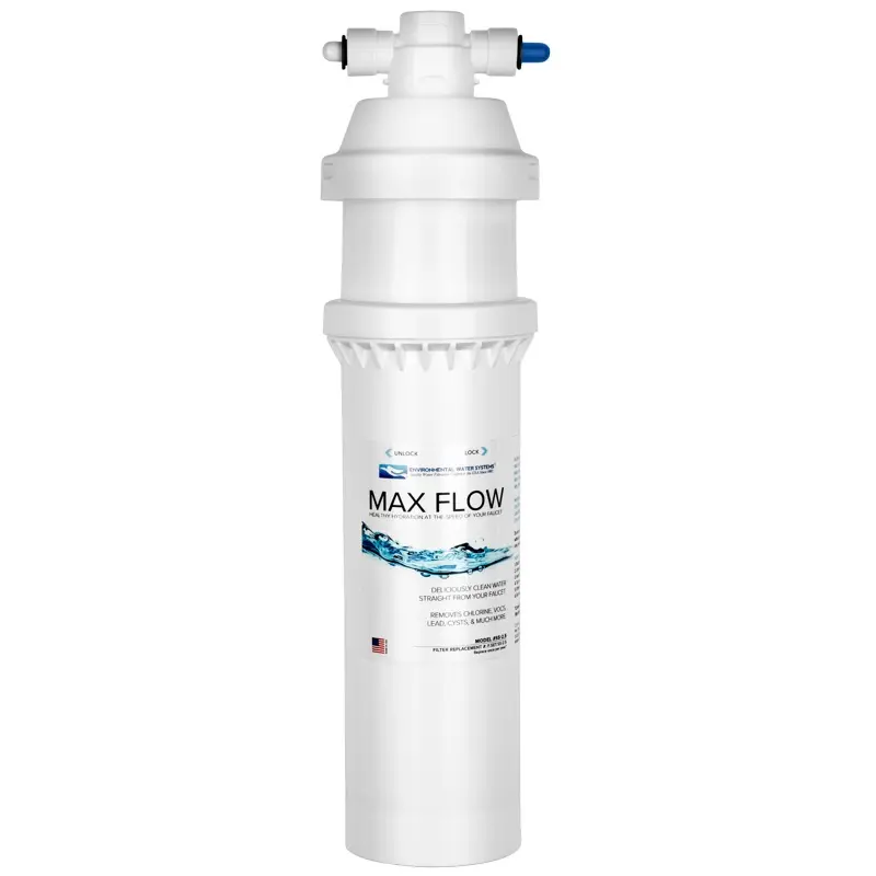 EWS SS-2.5 Max Flow Under Sink Drinking Water Filtration System