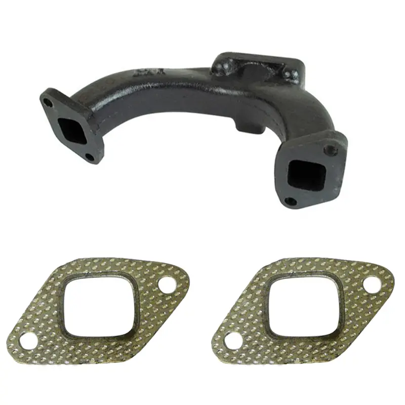 Exhaust Manifold w Gasket 72098614 Fits Massey Ferguson Hinomoto 210 220 E16 E18