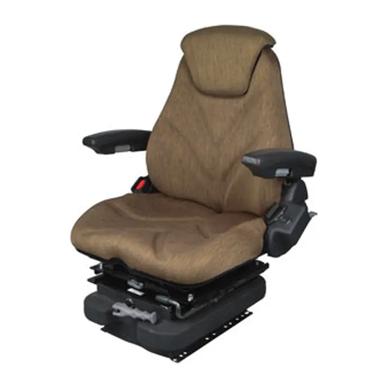 F20M5142 Brown Cloth Mechanical Seat with Isolator Fits Universal Products