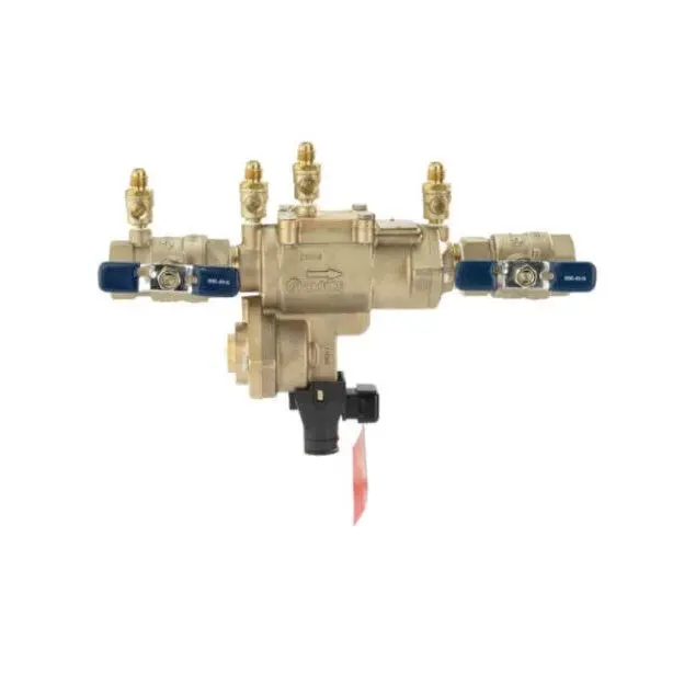 Febco F1314 1-1/4 in. 860-QT-FS Bronze RPZ Backflow Preventer with Flood Sensor