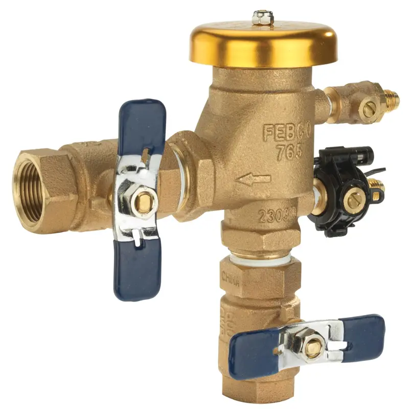 Febco T765DBV 3/4 in. Bronze Pressure Vacuum Breaker with Freeze Sensor