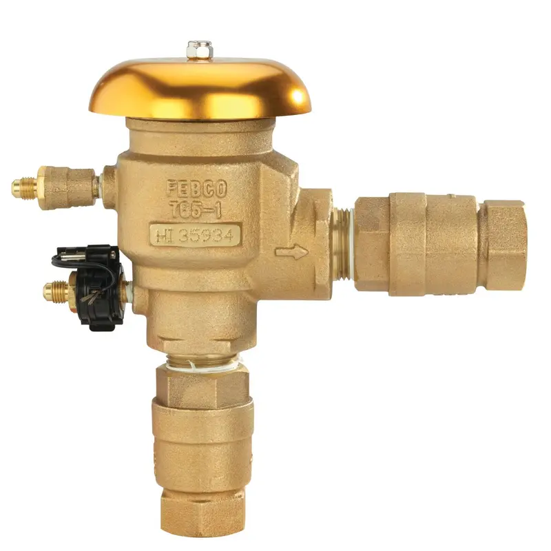 Febco T765EBV 1 in. Bronze Pressure Vacuum Breaker with Freeze Sensor