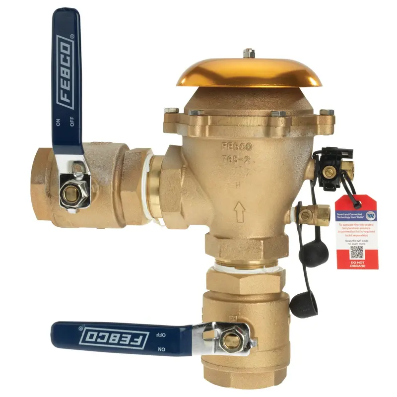 Febco T765HBV 2 in. Bronze Pressure Vacuum Breaker with Freeze Sensor