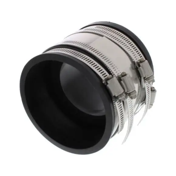 Fernco 1056-43RC 4 in. x 3 in. Strong Back Shielded Coupling