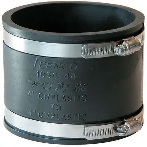 Fernco 1056-44 4 in. x 4 in. Flexible Coupling
