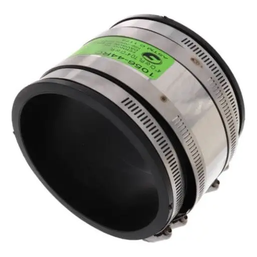 Fernco 1056-44RC 4 in. x 4 in. Strong Back Shielded Coupling
