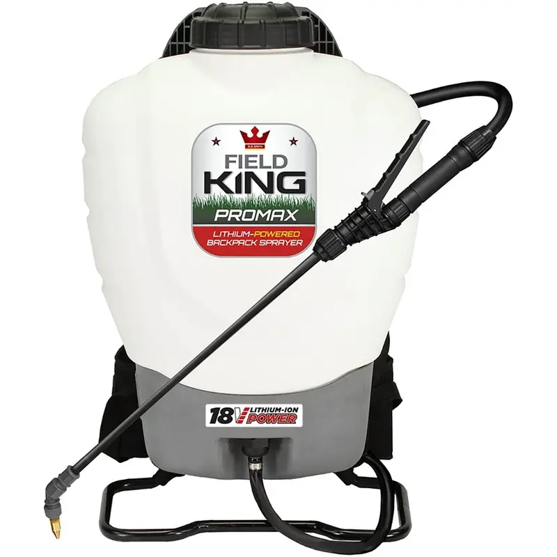 Field King 190515 Pro Max Battery-Powered Backpack Sprayer, 4 gal