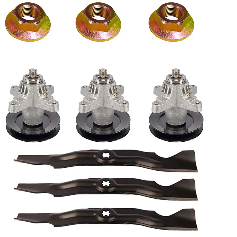 Fits MTD Fits Cub Cadet RZT50 Heavy Duty Blade Spindle Bolt Deck Rebuild Kit